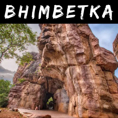 Latest image of Bhimbetka Rock shelters near Bhopal Madhya Pradesh.